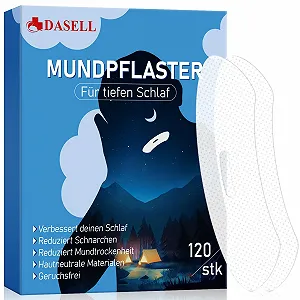 Полоски от храпа для сна, 120 шт. Способствуют дыханию носом, улучшают качество сна. - Фото 1