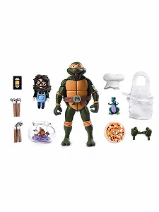 Фигурка NECA Michelangelo Cartoon 18 см - Фото 1