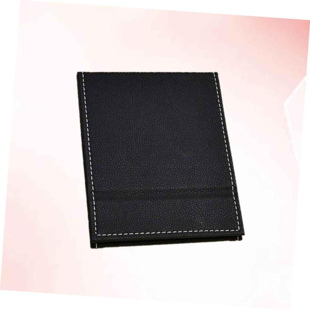 Зеркало Angoily 3x Портативное Косметическое Кожаное Зеркало Регулируемое Складное Стеклянное Макияжное Зеркало Miss, фото №4