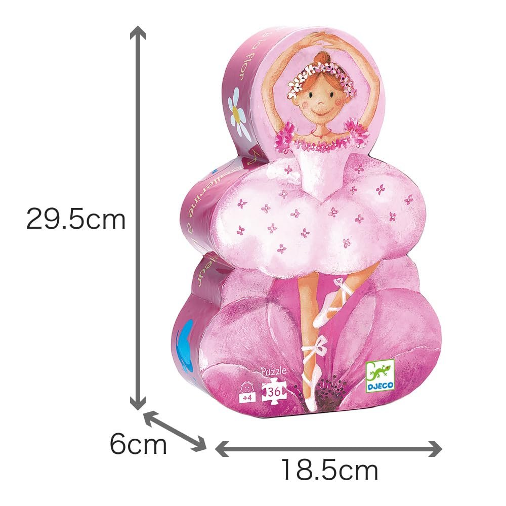 Пазл DJECO Silhouette Ballerina DJ07227, фото №6