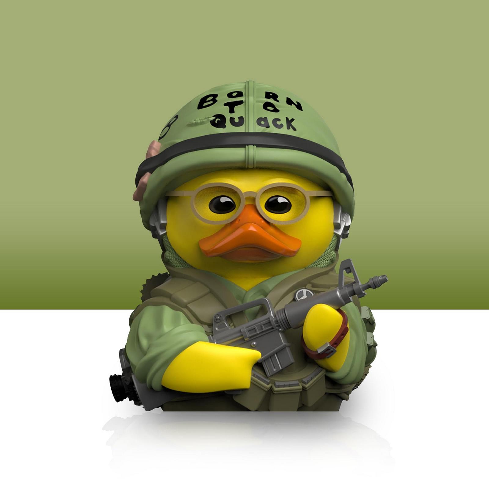 Фігурка вінілова качка SGT J.T. Davis Cosplay Rubber Duck серії TUBBZ Box Edition Kubrick Full Metal Jacket, фото №4