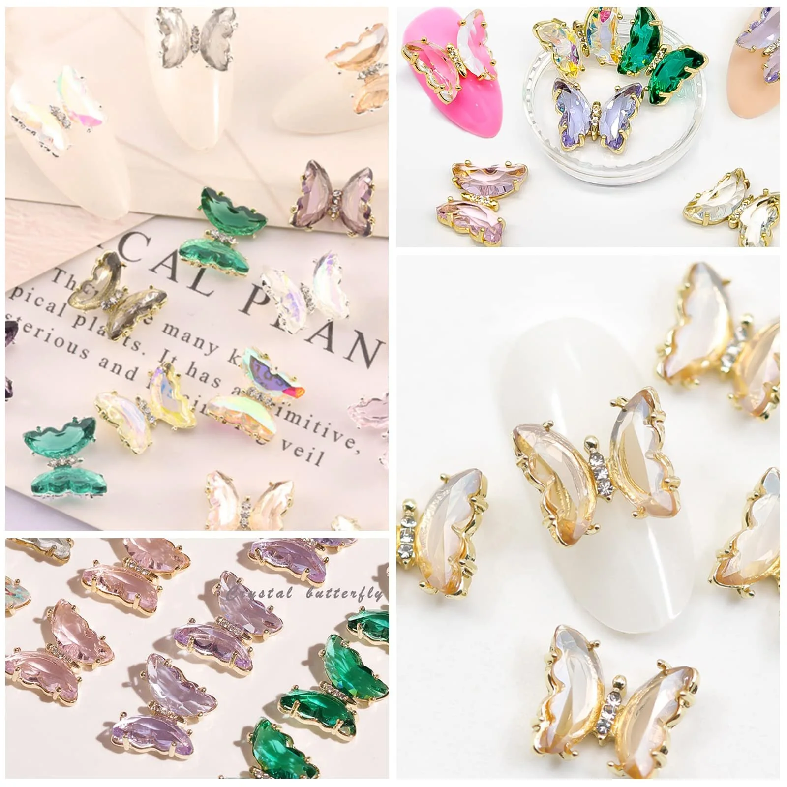 Метелики, Набір 3D Кришталевих Метеликів, фото №6