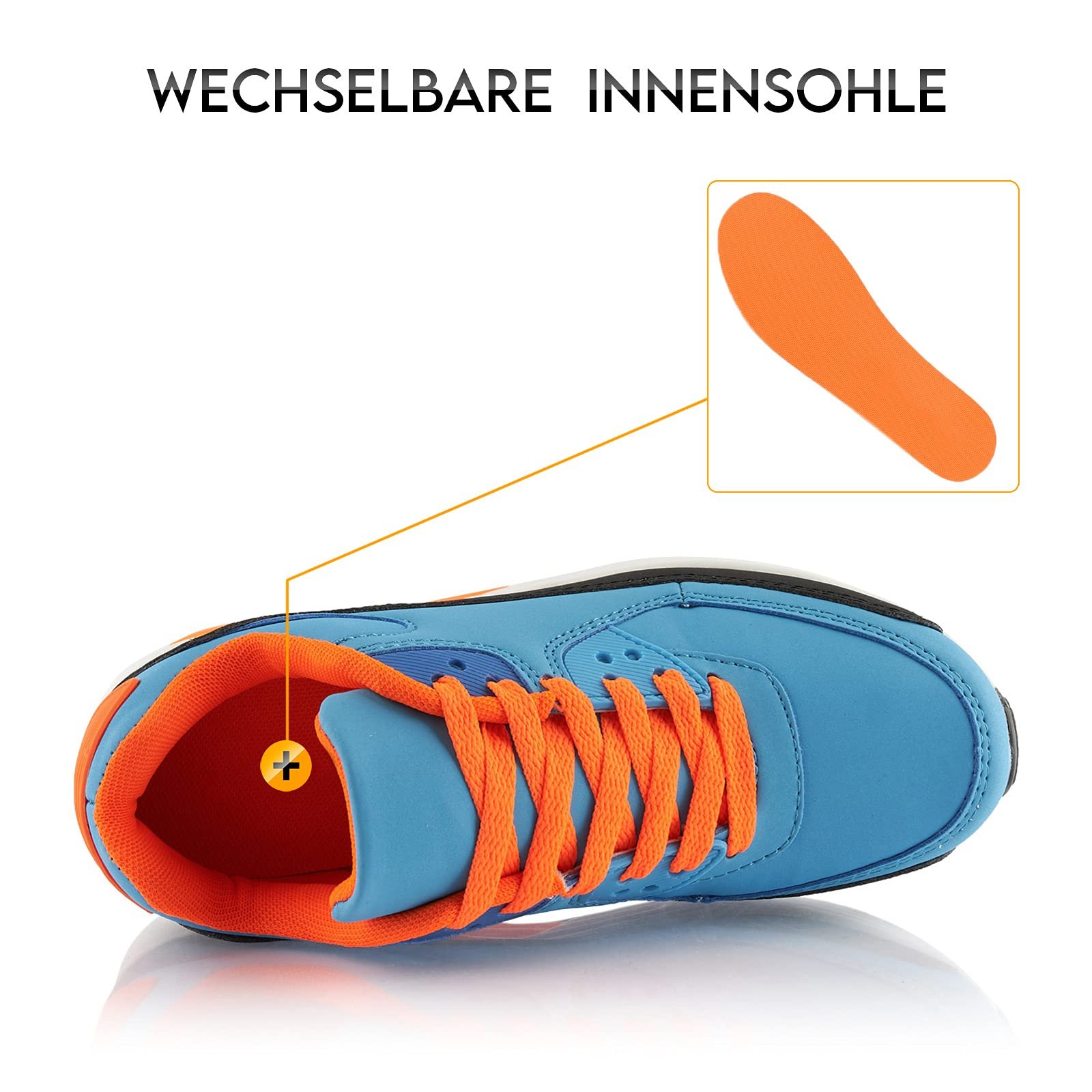 Кроссовки Fusskleidung® Унисекс Спортивная обувь Амортизирующие Легкие Беговые кроссовки, фото №5