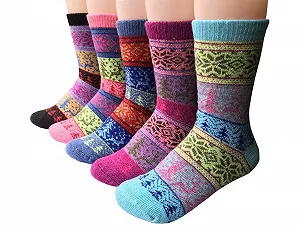 Жіночі шкарпетки Бавовна Кольорові в горошок Розмір 2 - 6.5, 5 пар - Фото 1