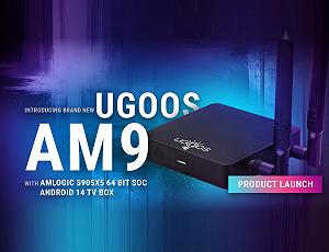 Медиаплеер Ugoos AM9 Amlogic S905X5 4/64 WIFI6 AIPQ AISR synthetic.ua - Фото 1