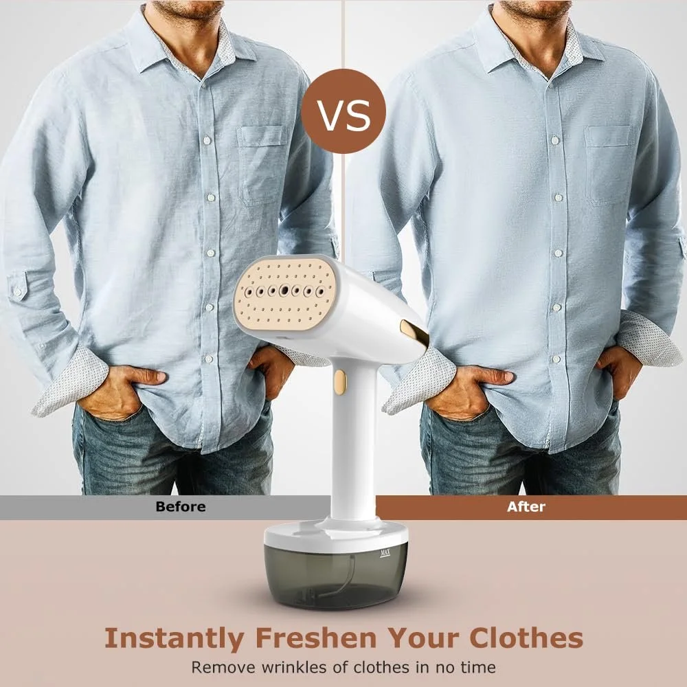 Отпариватель 1800 W 350 ml 30 g/min Керамическая подошва, фото №7