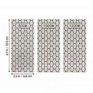 Набір алмазних точильних каменів 3 шт. Корунд Нековзні synthetic.ua - Фото 1