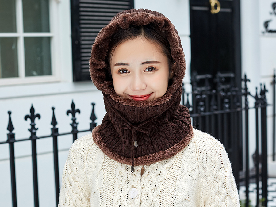 Шапка Teburya многофункциональная One Size Кофейный HbP050578, фото №3