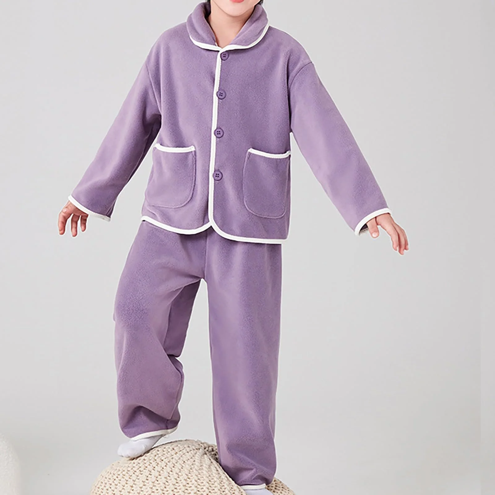 Плюшевий одяг VYLYNL для хлопчиків для маленьких дітей, осінньо-зимовий, фото №3