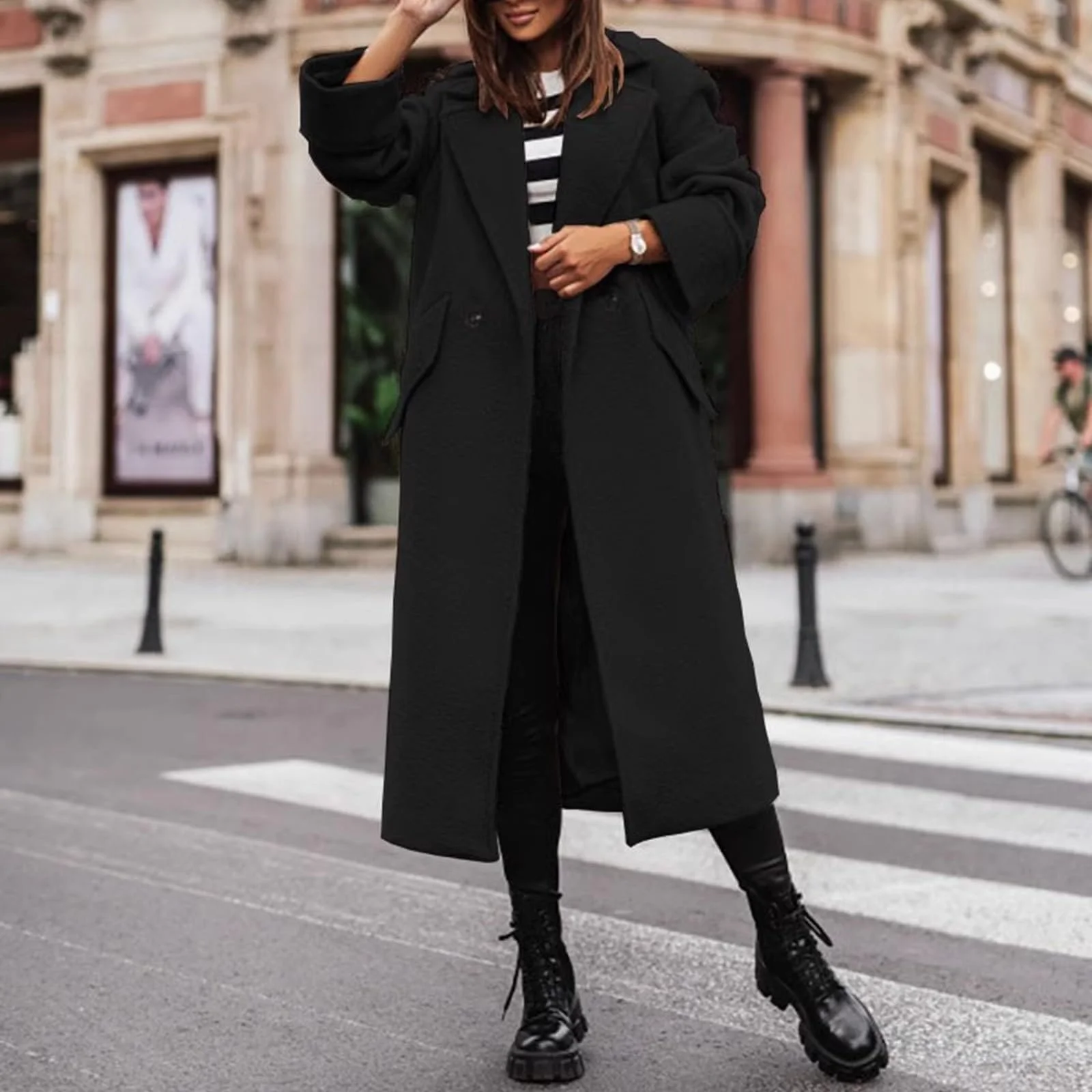 Пальто MEIYOUMK Тренч Жіноче, фото №2