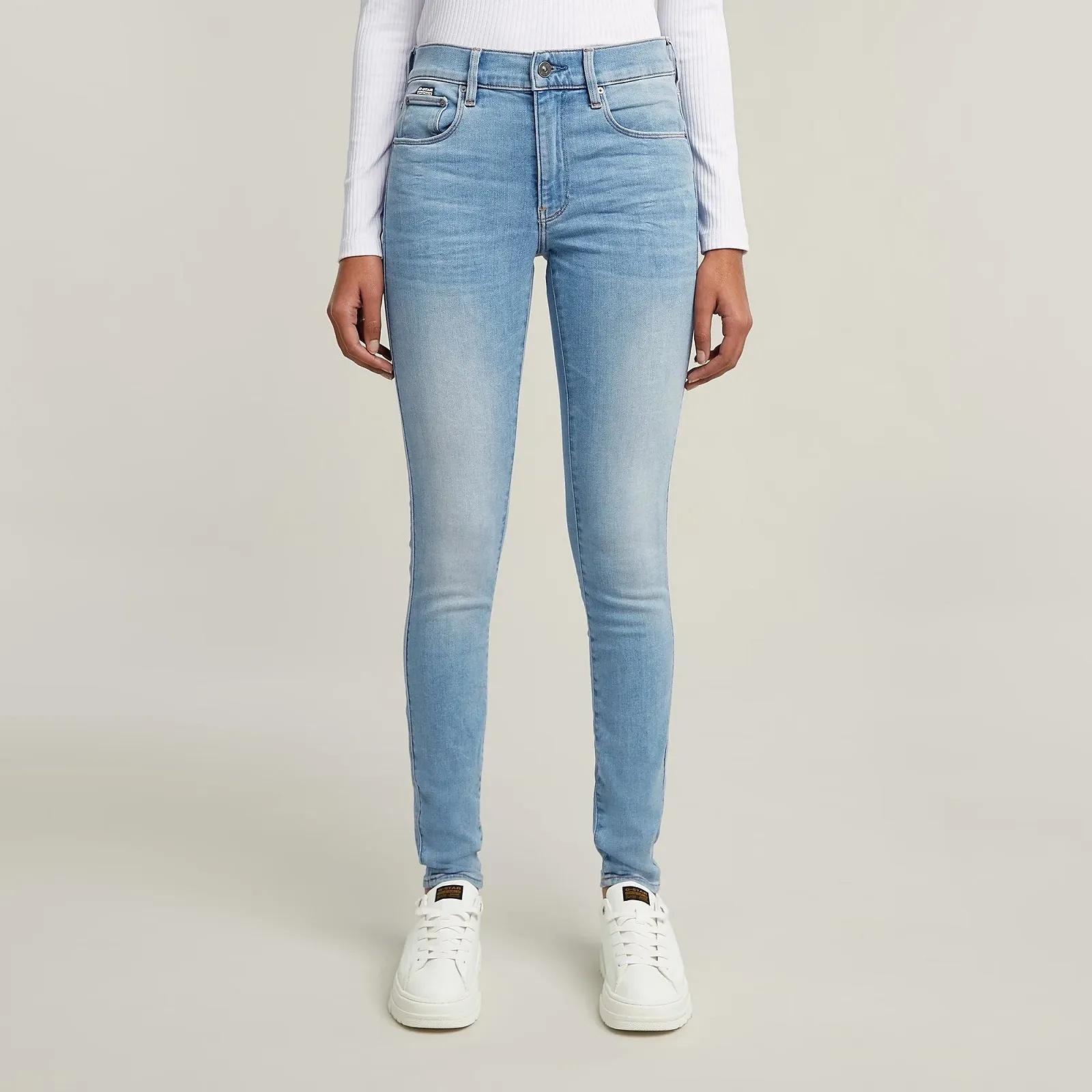 Женские джинси G‑STAR RAW 3301 Mid Skinny Elto Superstretch - 29, фото №1 Женские джинси G‑STAR RAW 3301 Mid Skinny Elto Superstretch - 29, фото №1