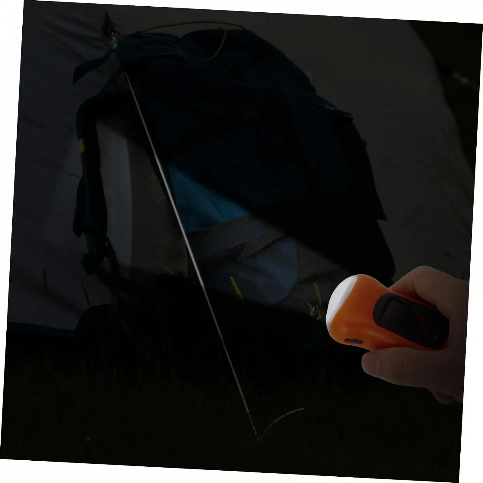 Фонарь OSALADI на солнечной батарее аварийный для кемпинга, активного отдыха и чрезвычайных ситуаций портативный и энергоэффективный оранжевый, фото №6