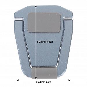 Подставка для ноутбука Tofficu Алюминий Регулируемая по высоте Легкая Стабильная Нескользящая Подставка для ноутбука для стола и кровати Портативная Подставка для ноутбука из алюминиевого сплава synthetic.ua - Фото 1