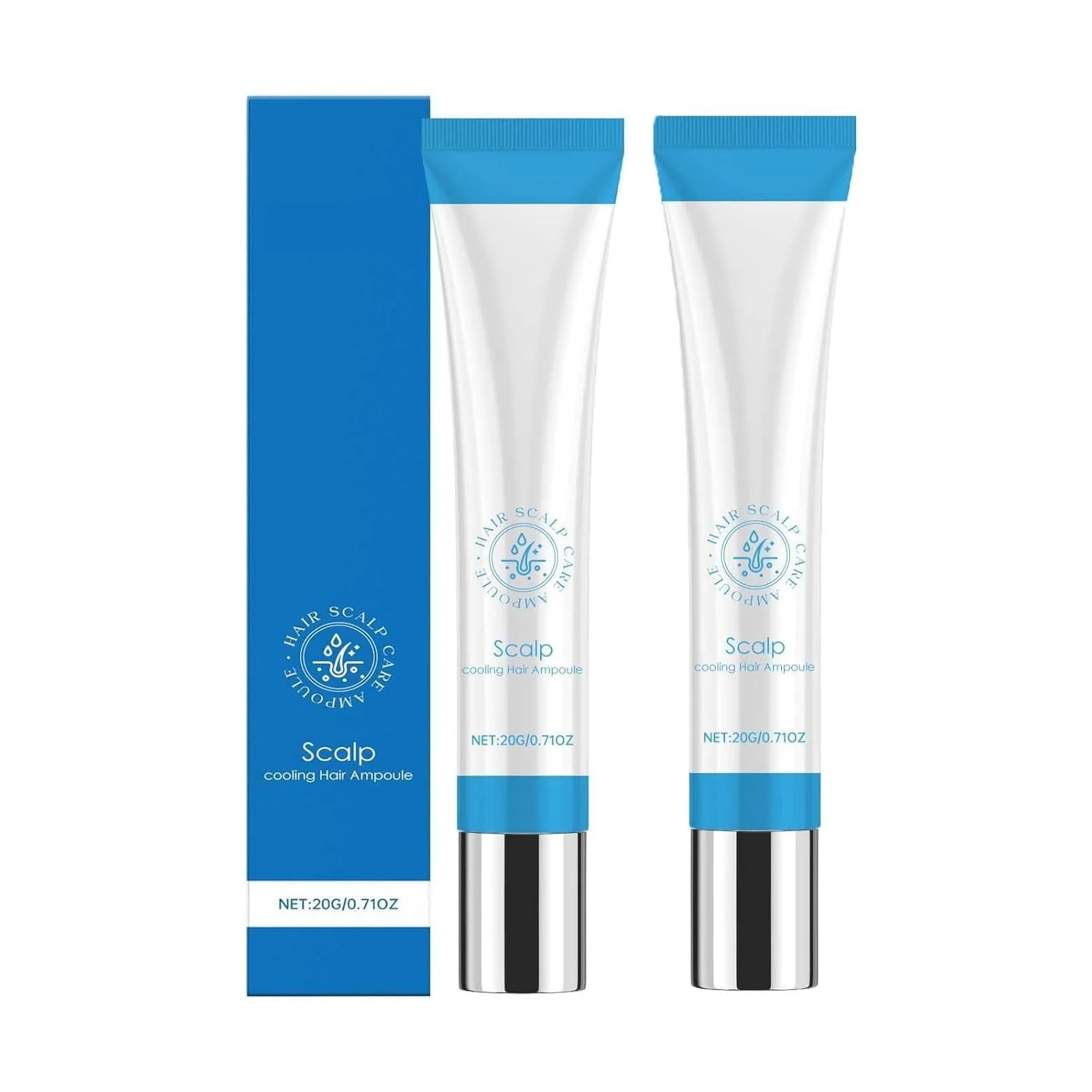 Ампула для волосся Scalphy Охолоджуюча для шкіри голови, 20 г (2 шт), фото №1