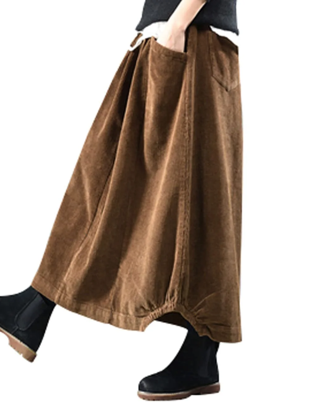 Спідниця Bigassets Вінтаж до щиколотки Вельвет, фото №3