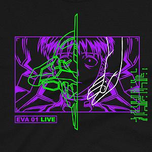 Футболка Аниме Евангелион Икари Синдзи Evangelion SHINJI TH157 L synthetic.ua - Фото 1