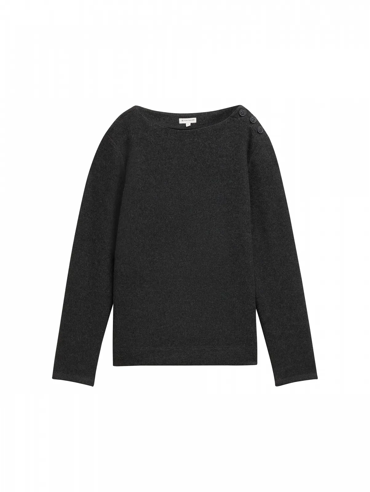 Жіночий світшот TOM TAILOR Cosy з ґудзиками, фото №4