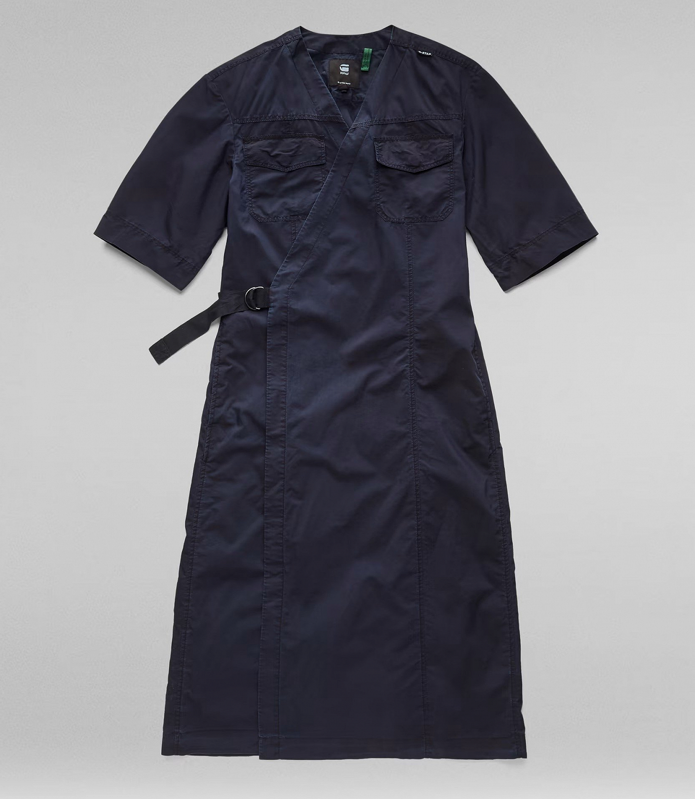 Жіноча сукня G-Star RAW V-Neck Midi Wrap Dress - S, фото №4