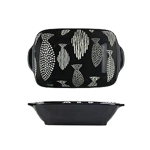 Набір форм для запікання Керамічний Прямокутний З подвійними ручками C - Фото 1