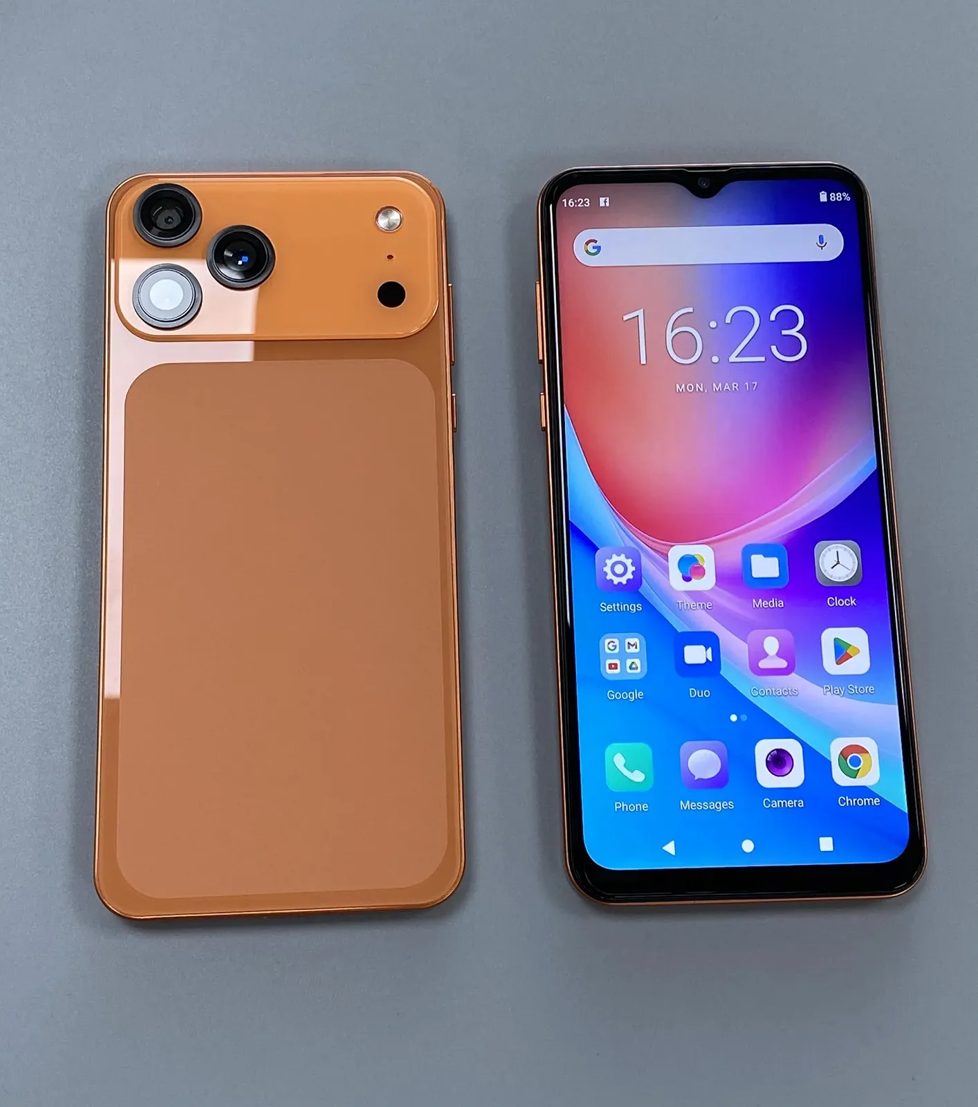 Смартфон 6.11 дюйма 1 ГБ RAM 16 ГБ ROM 3G WCDMA Dual SIM Android Orange, фото №2