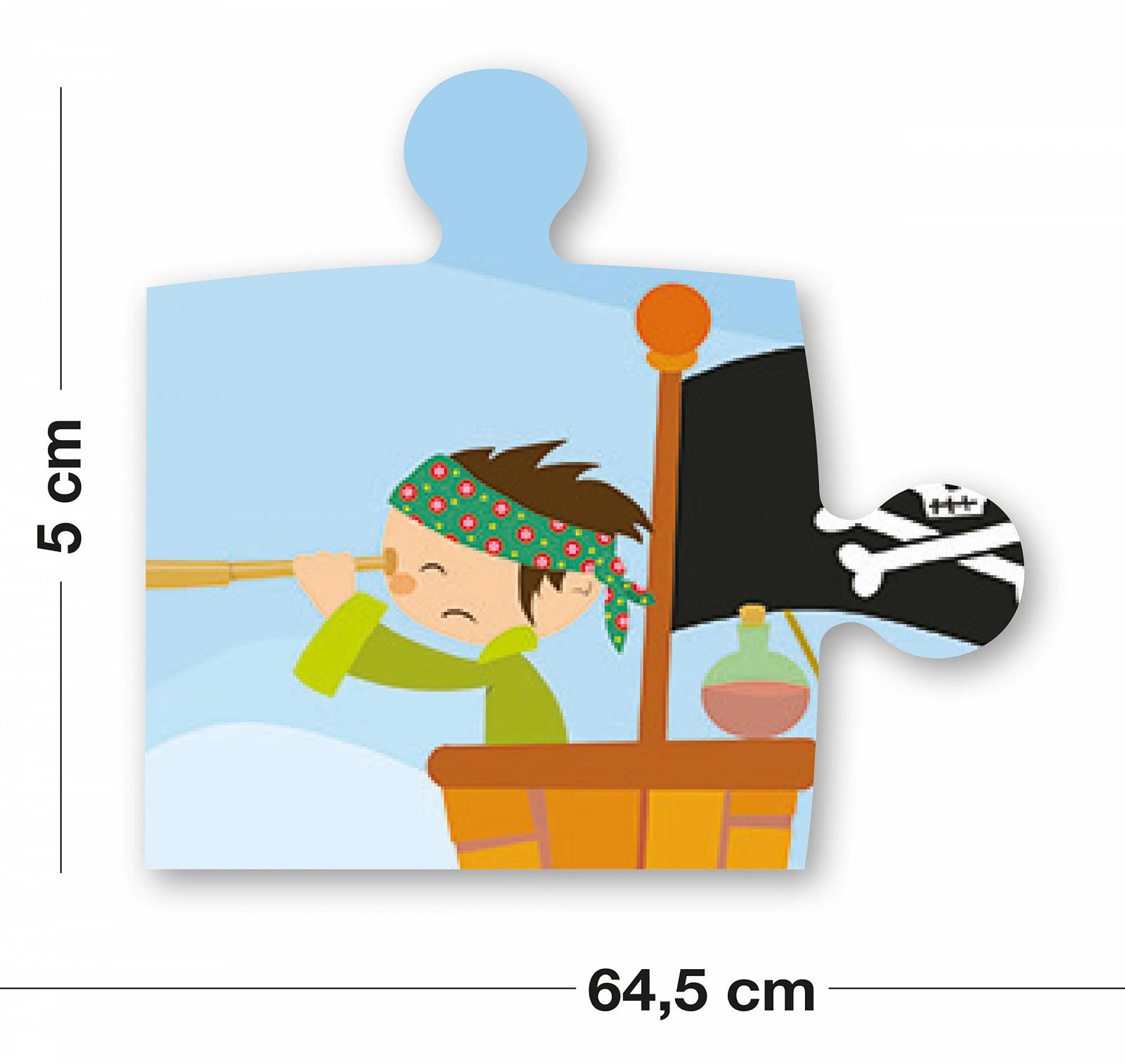 Пазл-обсервация APLI Kids Pirate Ship 104 детали Мультиколор, фото №5 Пазл-обсервация APLI Kids Pirate Ship 104 детали Мультиколор, фото №5