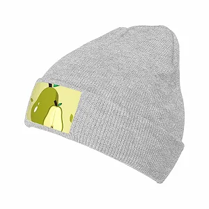 Вязаная шапка BROLEO с мультяшным рисунком груши - Фото 1