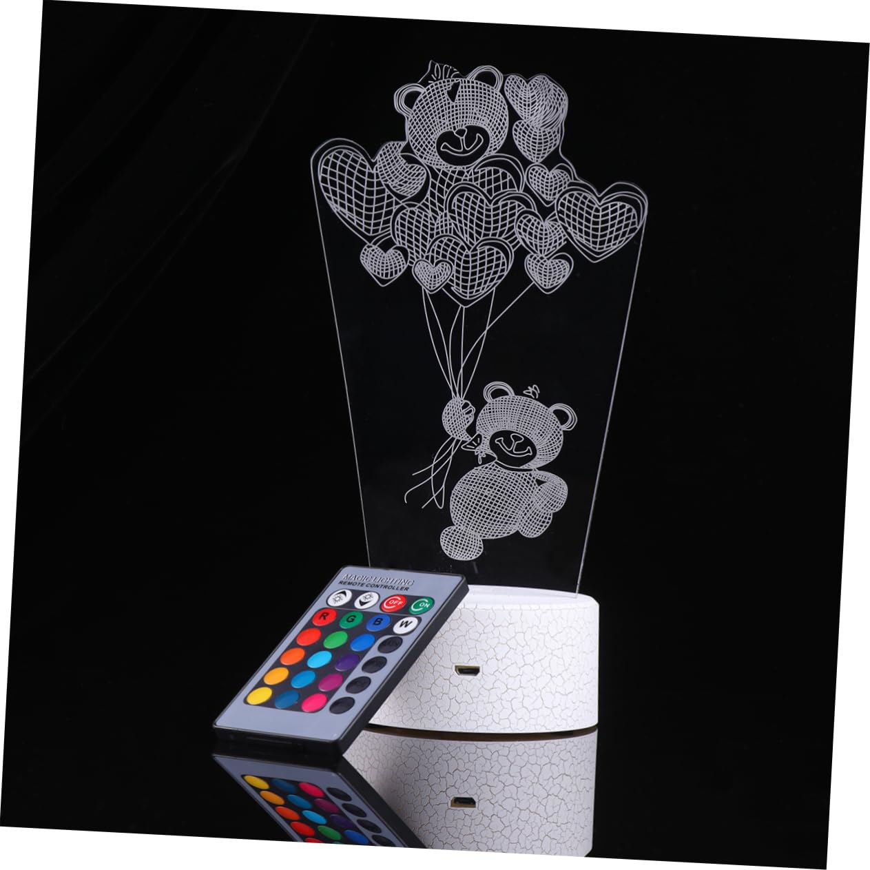 Настольная лампа WOONEKY kleines Nachtlicht Tischlampe для детей LED-Nachtschreibtischlampe Touch-Schalter, фото №5