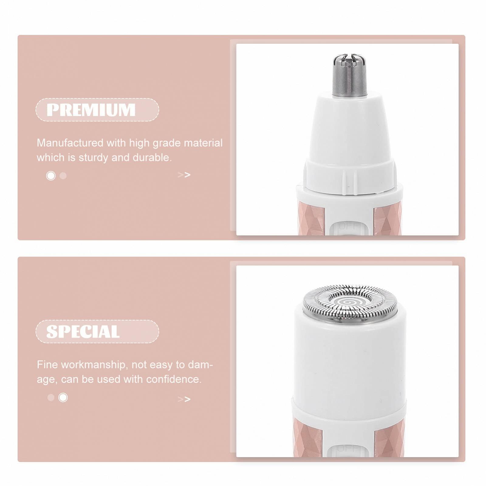 Бритва MAGICLULU 4 Sets Electric Shaver Eyebrow Remover USB Charger Trimmer Multifunctional Tool Women Arm Hair Shaver Body, фото №7