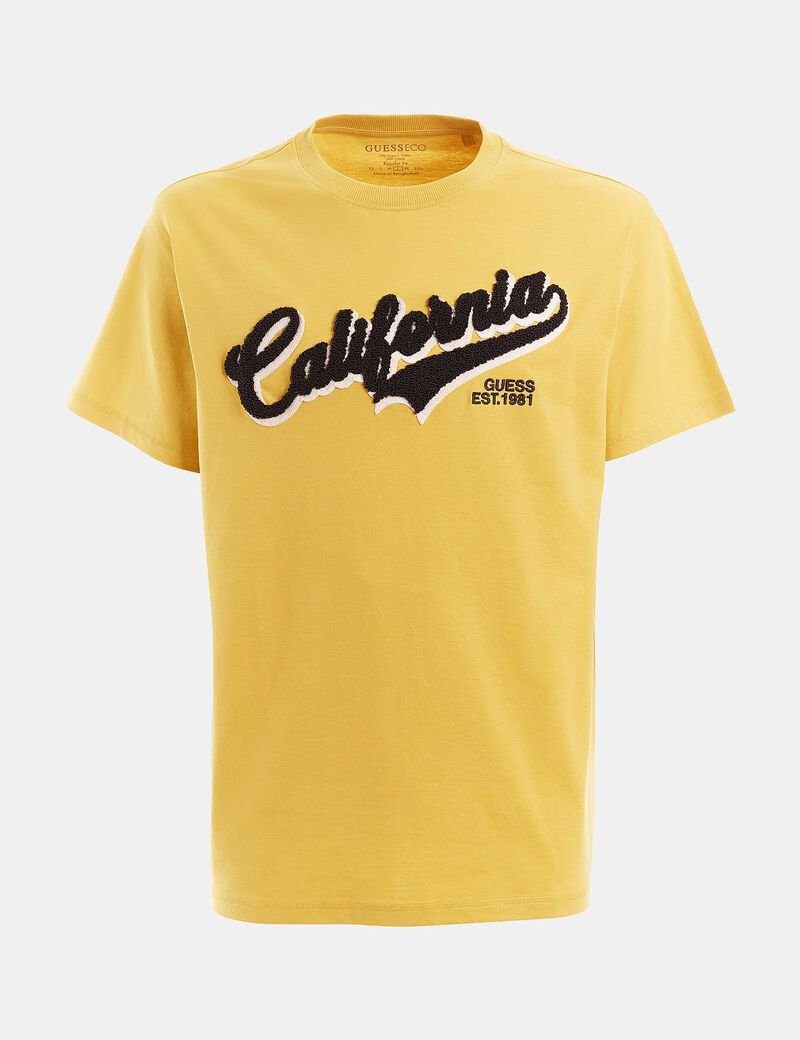 Жіноча футболка Guess Jeans, Оранжева, L, фото №4