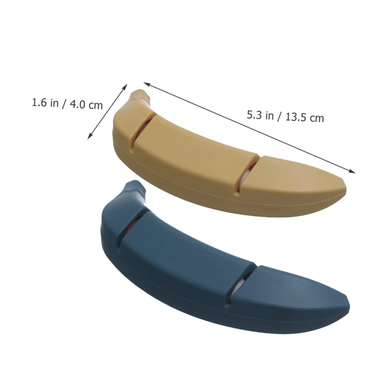 Набір для заточування ножів та ножиць 2 шт. Бананоподібна форма, фото №3