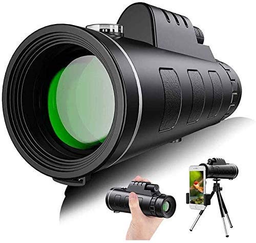 Monokуляр MRKU 40X60 Водостійкий з тримачем для смартфона, фото №1