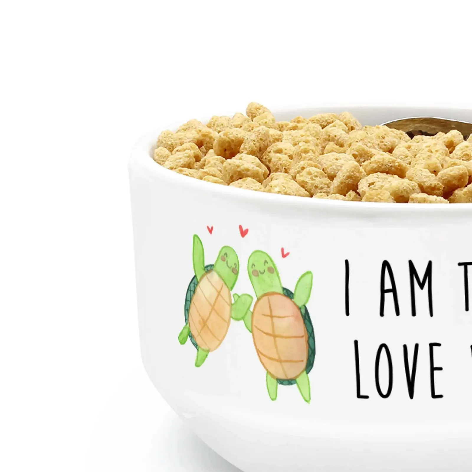 Миска Mr. & Mrs. Panda Turtles Couple, Керамическая миска, фото №5