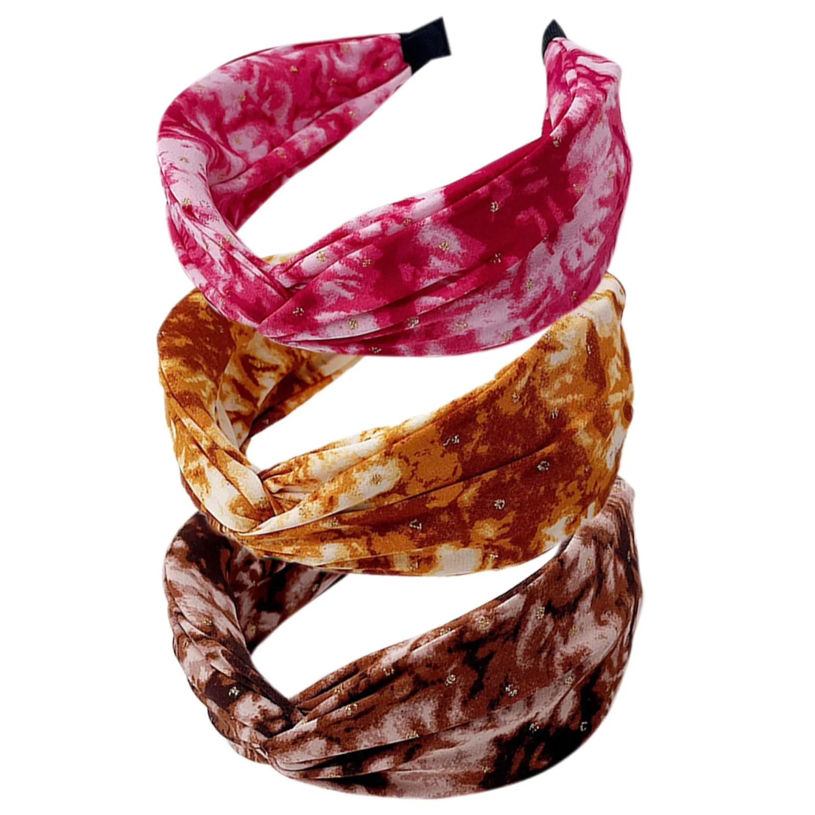 Широка Обруч на Голову Тканинна Еластична, фото №1