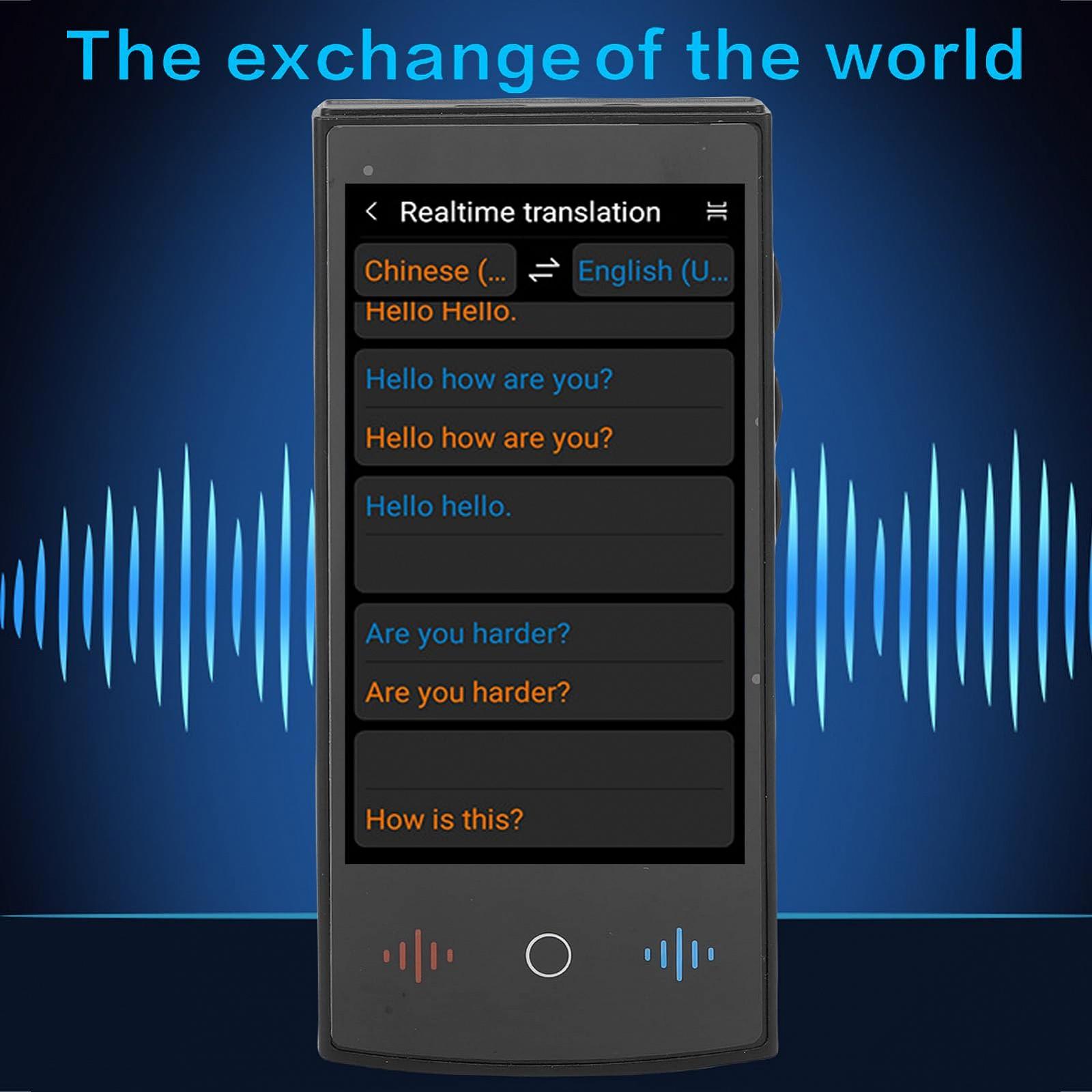 Переводчик Языки Cryfokt Intelligenter, Устройство для Офлайн-Перевода Фотографий и Записей для Деловых Путешествий, Поддержка 160 Языков, Материал ABS, фото №3 Переводчик Языки Cryfokt Intelligenter, Устройство для Офлайн-Перевода Фотографий и Записей для Деловых Путешествий, Поддержка 160 Языков, Материал ABS, фото №3