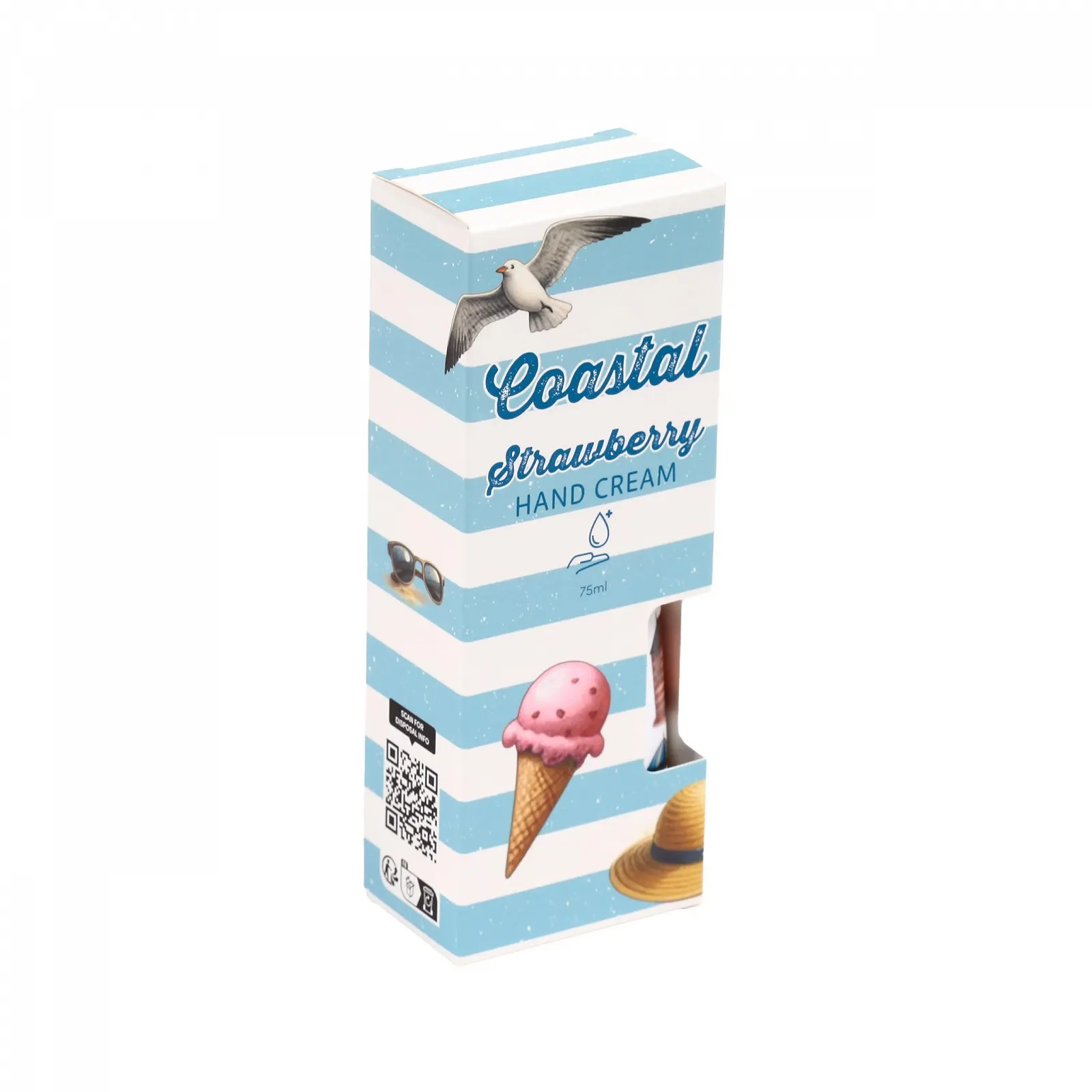 Крем для рук Puckator Coastal увлажняющий 75 мл, фото №5