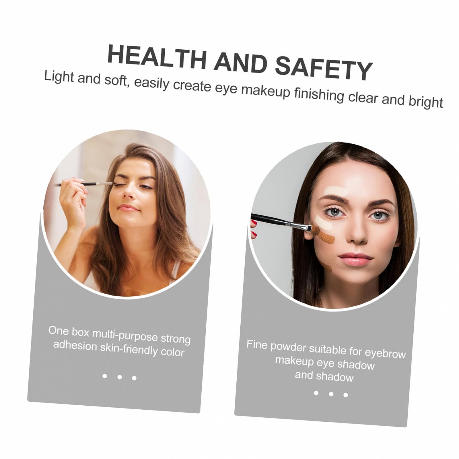 Набір Healvian ABS 4 Сетовий для Бровей з Пудрою Шести Кольорів, фото №2