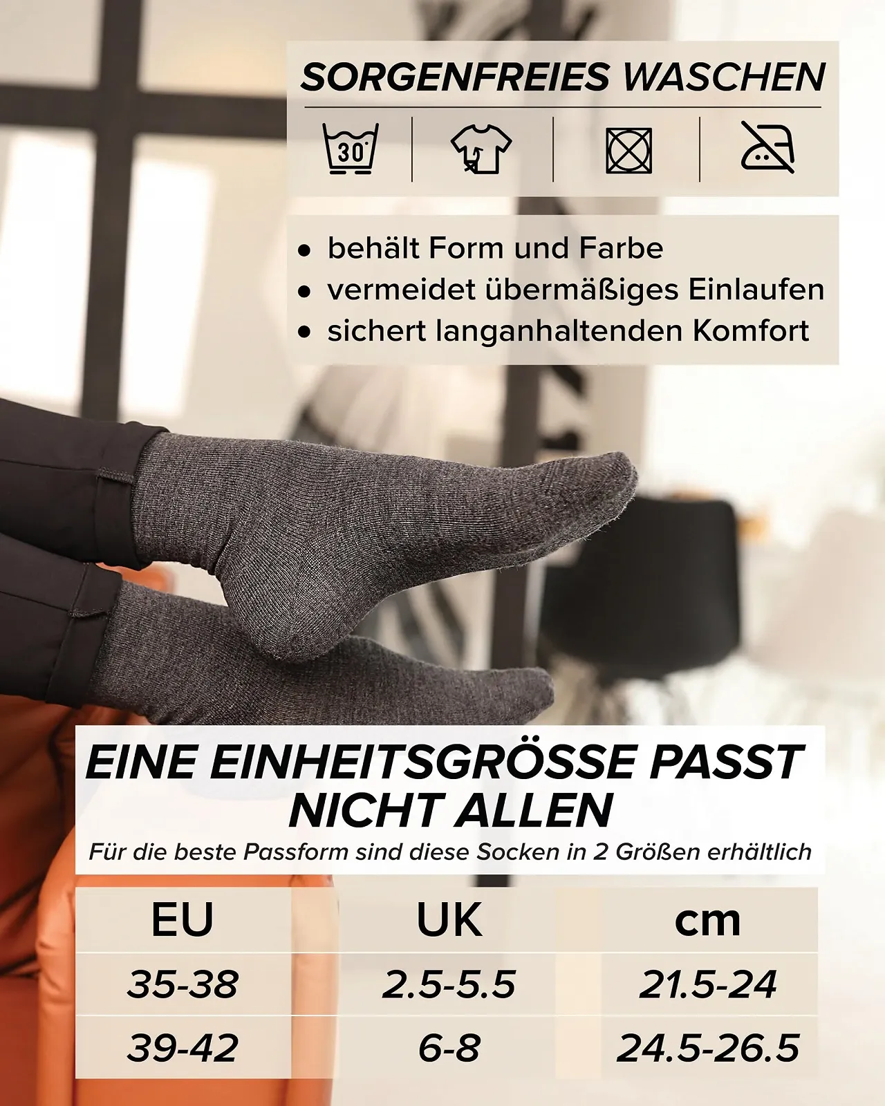 Женские шерстяные носки Vitsocks Classic, 3 пары, фото №7