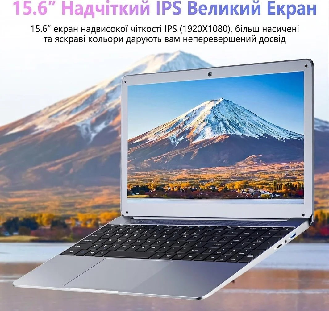Ноутбук 15.6" SGIN X15 Intel Celeron N5095 RAM 12GB SSD 512GB Windows 11 (UKR), фото №7