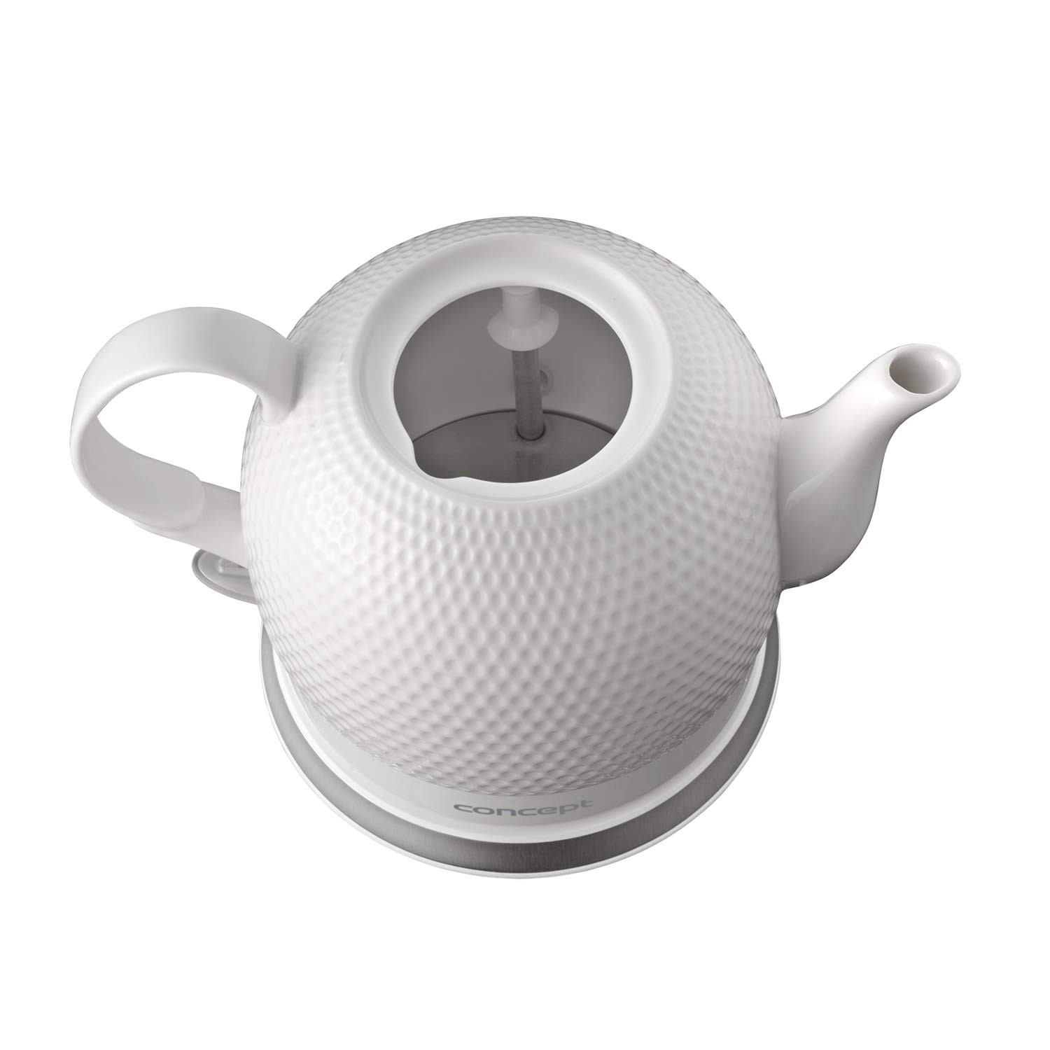 Електрочайник Concept Home Appliances Concept Golf RK0050 Бездротовий Керамічний Чайник 3D Дизайн Гольф-м'яч 1.2Л 1000Вт Кераміка 1.2 Літра, фото №3