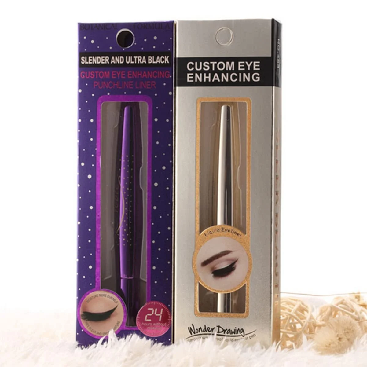 Рідка Підводка для очей FRCOLOR, фіолетова, фото №7