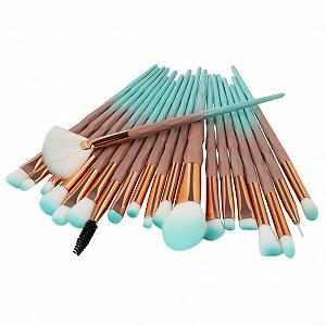 Набор кистей для макияжа Rosennie_Beauty Diamond, 20 шт, кисть для основы, бровей, подводки глаз, румян, косметический консилер, набор кистей для теней, косметические инструменты - Фото 1
