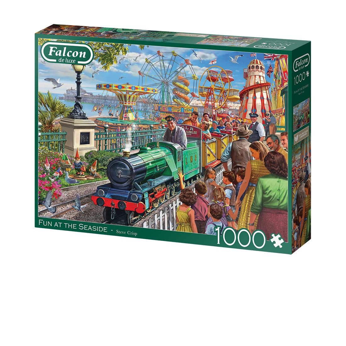 Пазл Falcon Fun at the Seaside 1000 элементов, фото №5 Пазл Falcon Fun at the Seaside 1000 элементов, фото №5