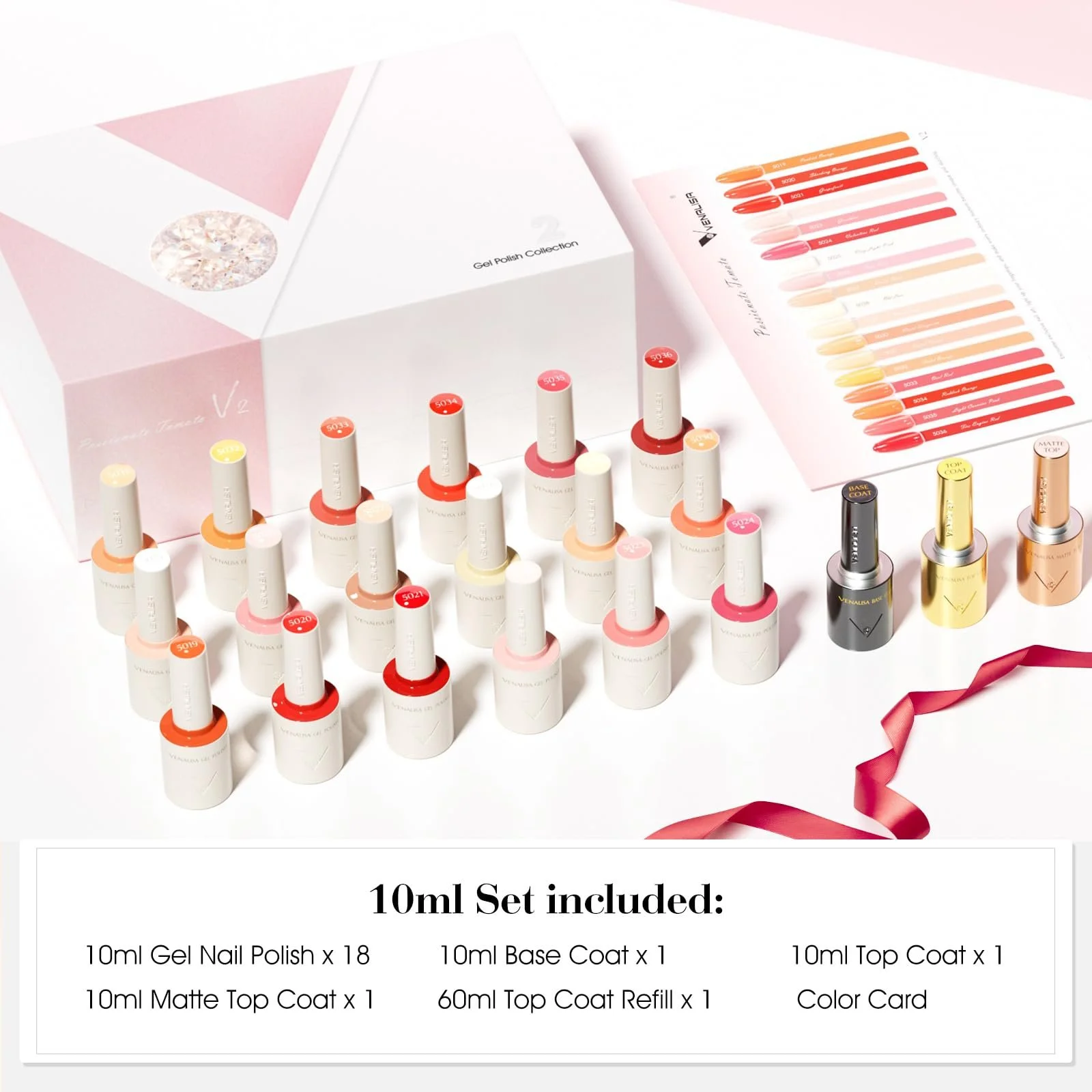 Гель-лак VENALISA 18 кольорів, фото №2