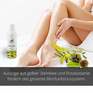 Гель для ног Naturprodukte Schwarz Vena Leg & Vein Angel с донником и конским каштаном, 150 мл synthetic.ua - Фото 1