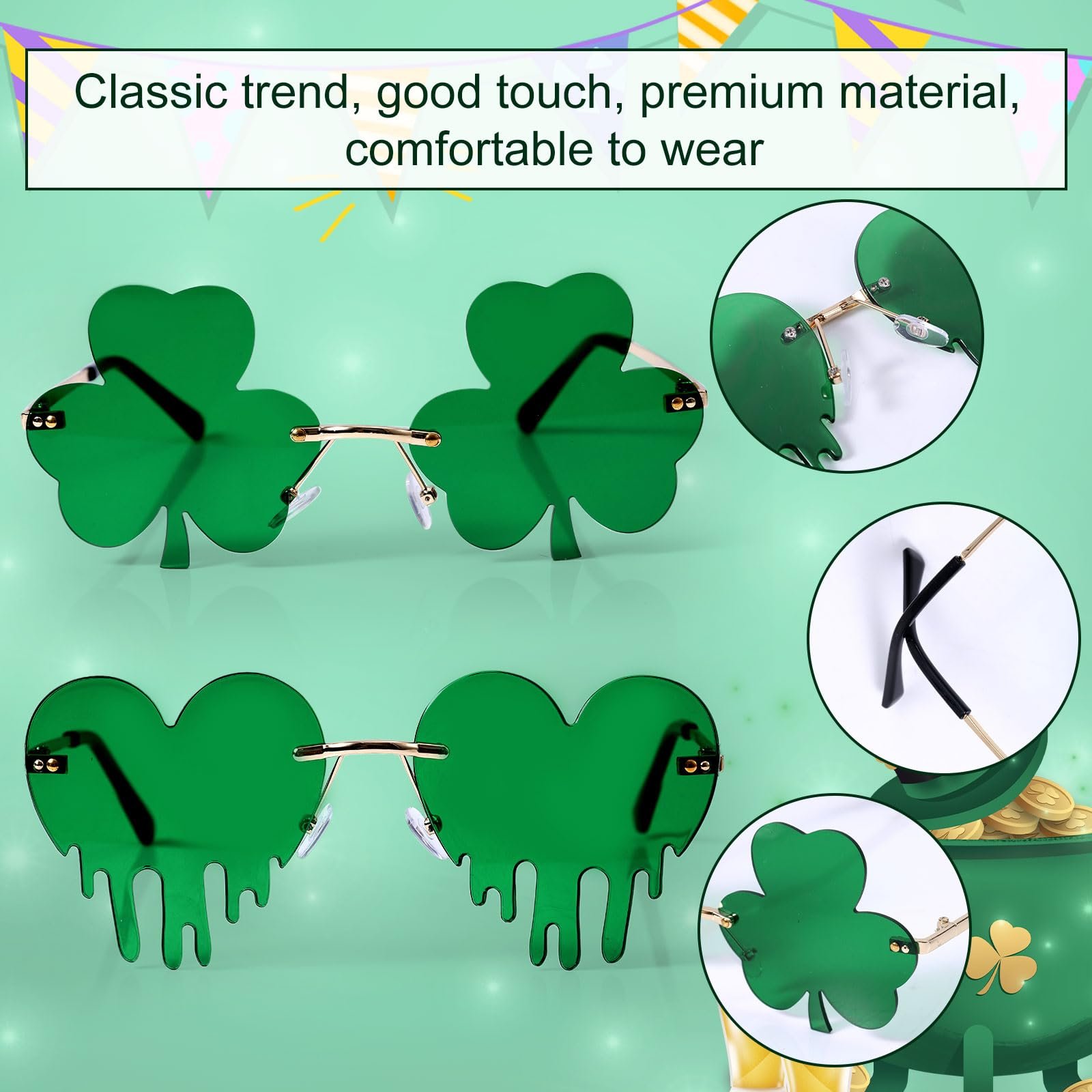 Сонцезахисні окуляри Gosknor 2 пари, фото №4