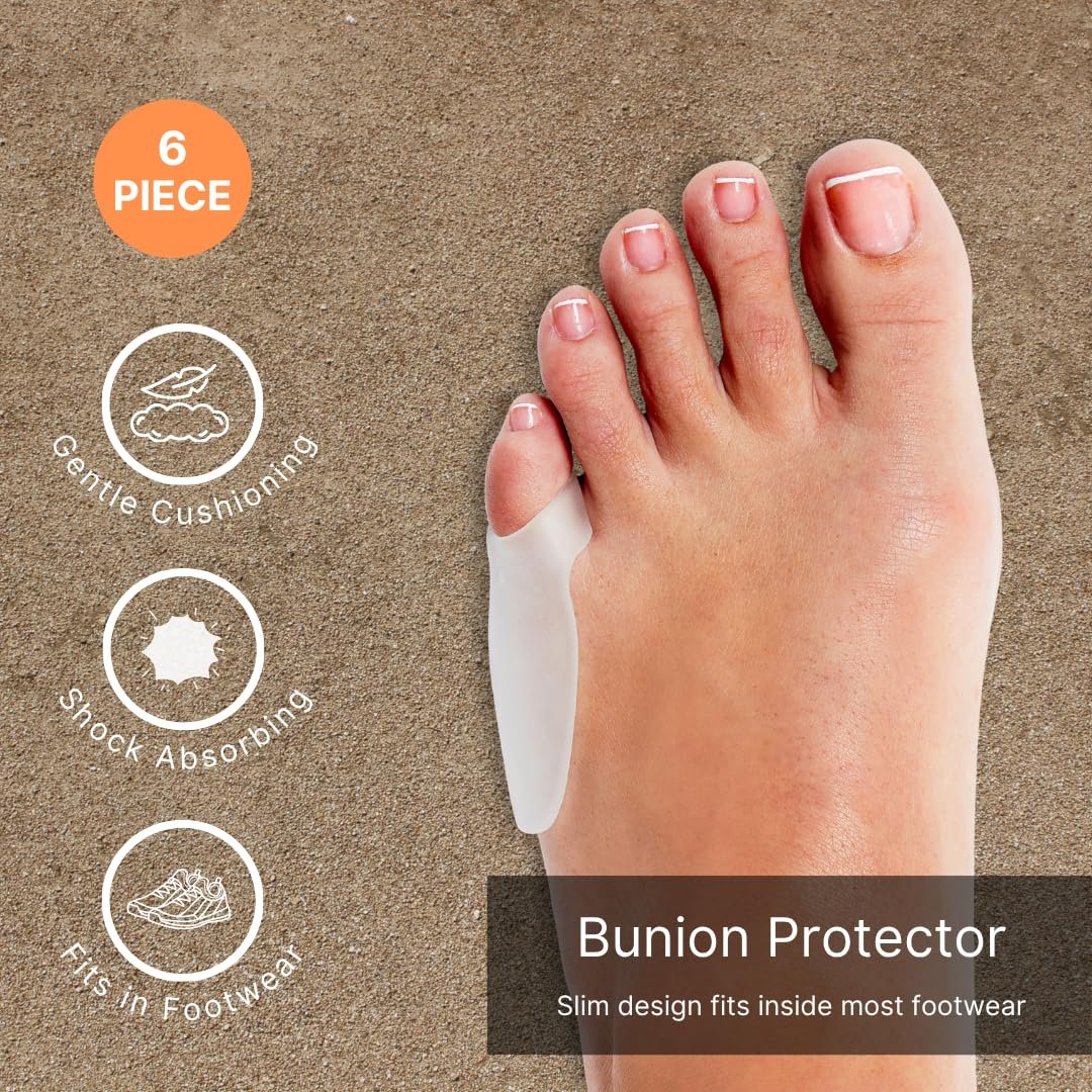 Захист для буньона мізинця NatraCure Gel (буньон кравця) 1319-RET6PK (6 штук) Рожевий, фото №3 Захист для буньона мізинця NatraCure Gel (буньон кравця) 1319-RET6PK (6 штук) Рожевий, фото №3