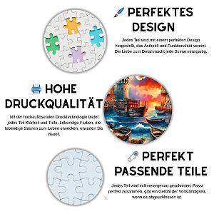 Пазл 1000 деталей 68 x 48 см synthetic.ua - Фото 1