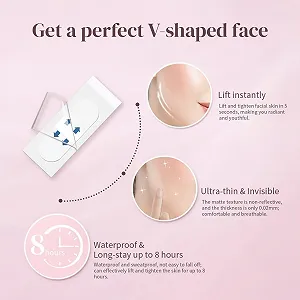 Тейп для лица Невидимый для V-образной формы лица, 40 штук synthetic.ua - Фото 1