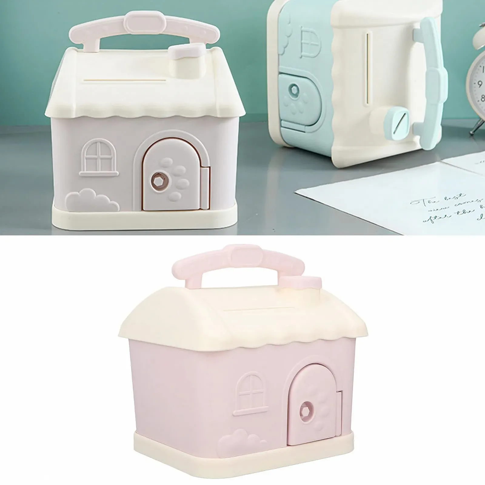 Скарбничка Haofy Cartoon-Haus Pink PP, фото №3