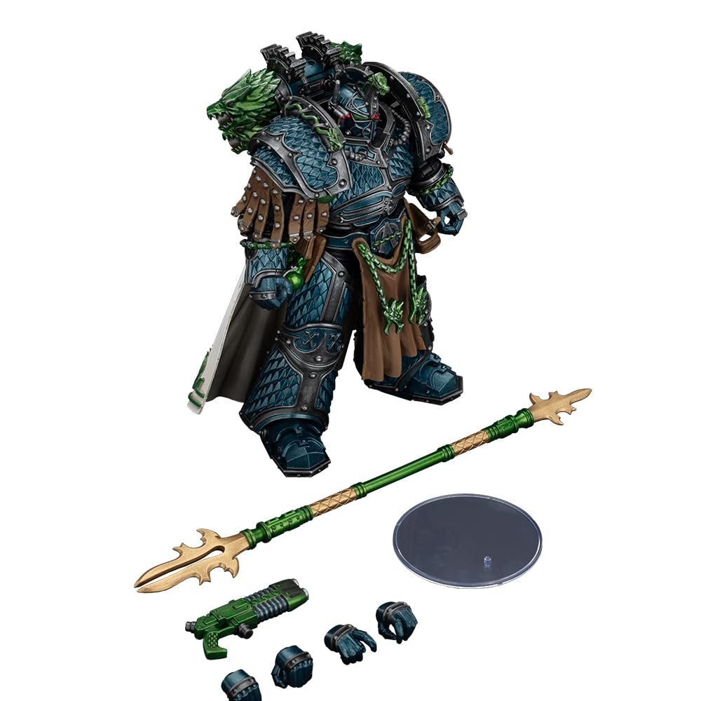 Фигурка подвижная JOYTOY Warhammer 40K Alpha Legion Alpharius Primarch of The XXth Legion, фото №5